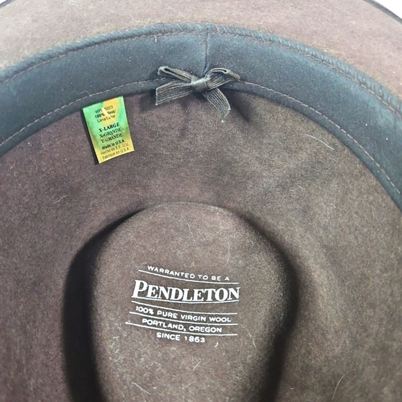 Pendleton 100% Pure Virgin Wool Fedora - Picture 3 of 7